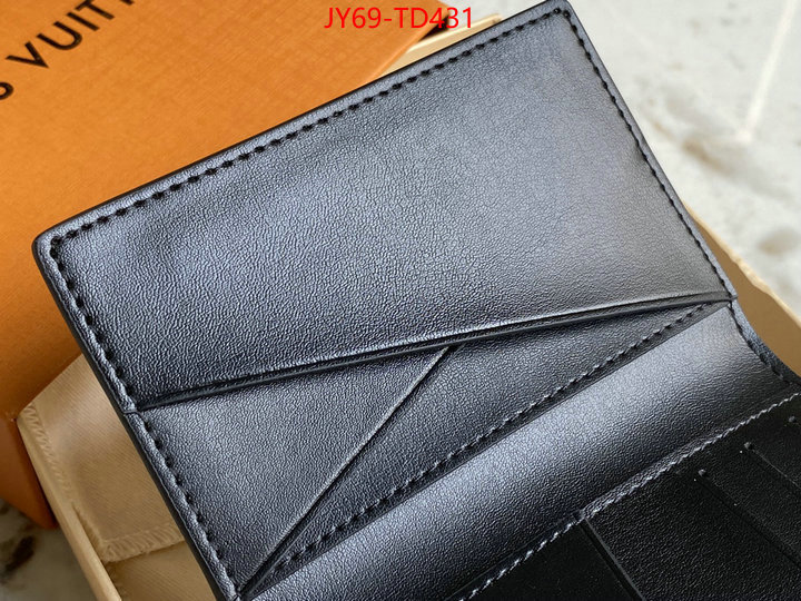 LV Bags(TOP)-Wallet,ID: TD431,$: 69USD