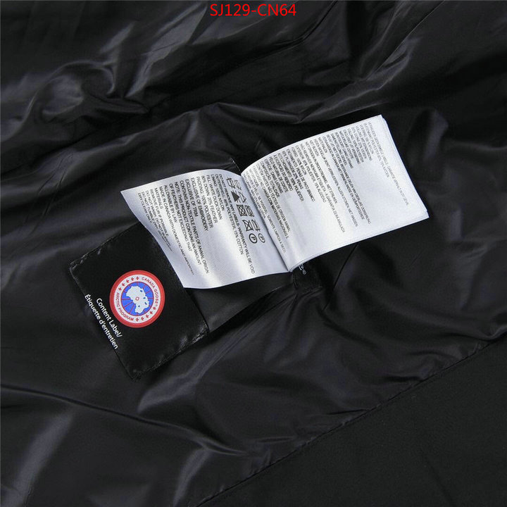 Down jacket Men-Canada Goose,top quality designer replica , ID: CN64,$: 129USD