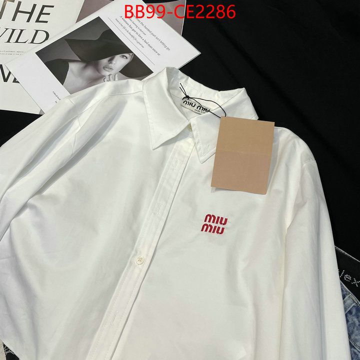 Clothing-MIU MIU,wholesale designer shop , ID: CE2286,$: 99USD