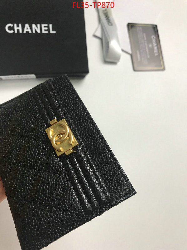 Chanel Bags(4A)-Wallet-,ID: TP870,$: 35USD