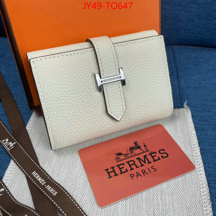 Hermes Bags(4A)-Wallet-,replica 1:1 high quality ,ID: TO647,$: 49USD