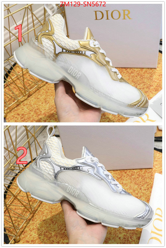 Men shoes-Dior,high quality designer replica , ID: SN5672,$: 129USD