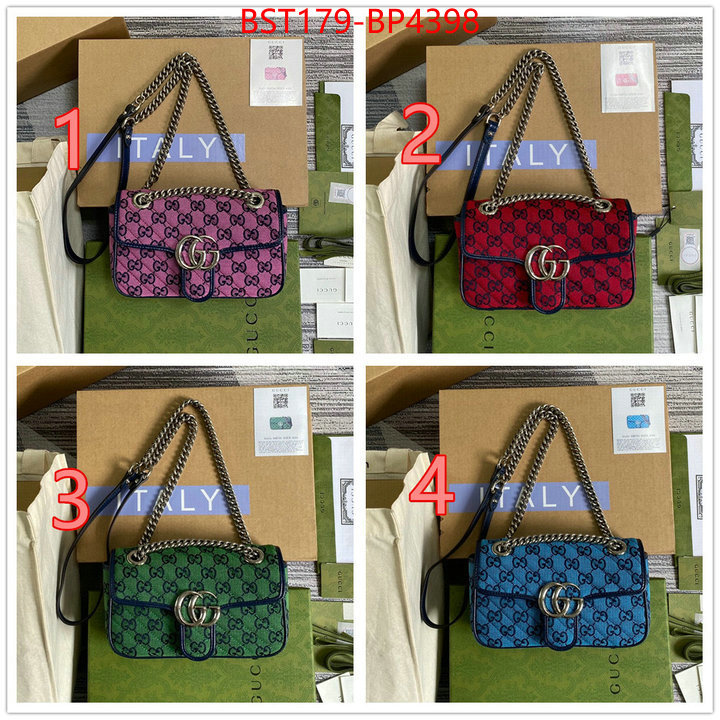 Gucci Bags(TOP)-Marmont,2023 perfect replica designer ,ID: BP4398,$: 179USD