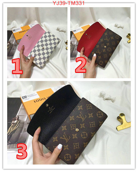 LV Bags(4A)-Wallet,ID: TM331,$:39USD