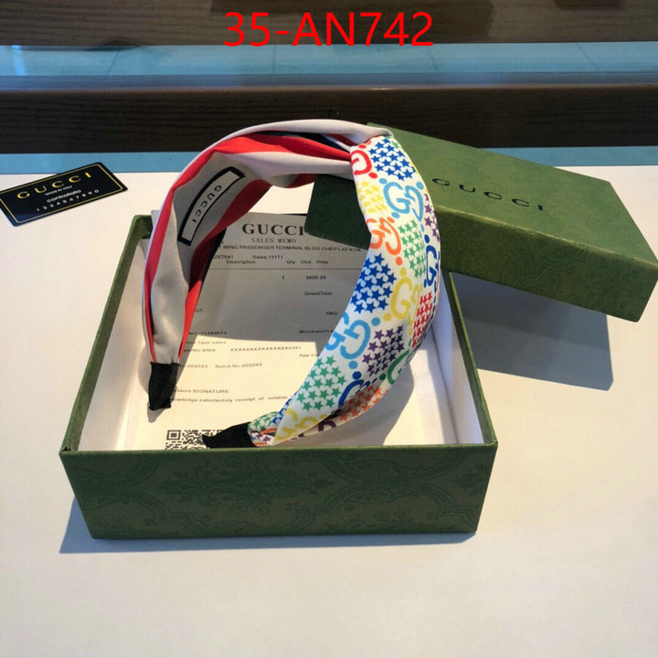 Hair band-Gucci,fashion designer , ID：AN742,$: 35USD