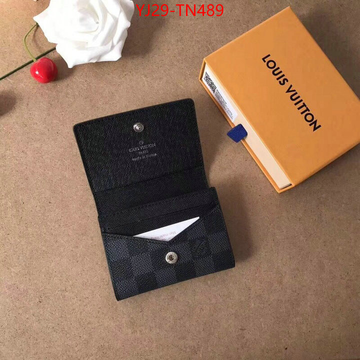 LV Bags(4A)-Wallet,ID: TN489,$: 29USD