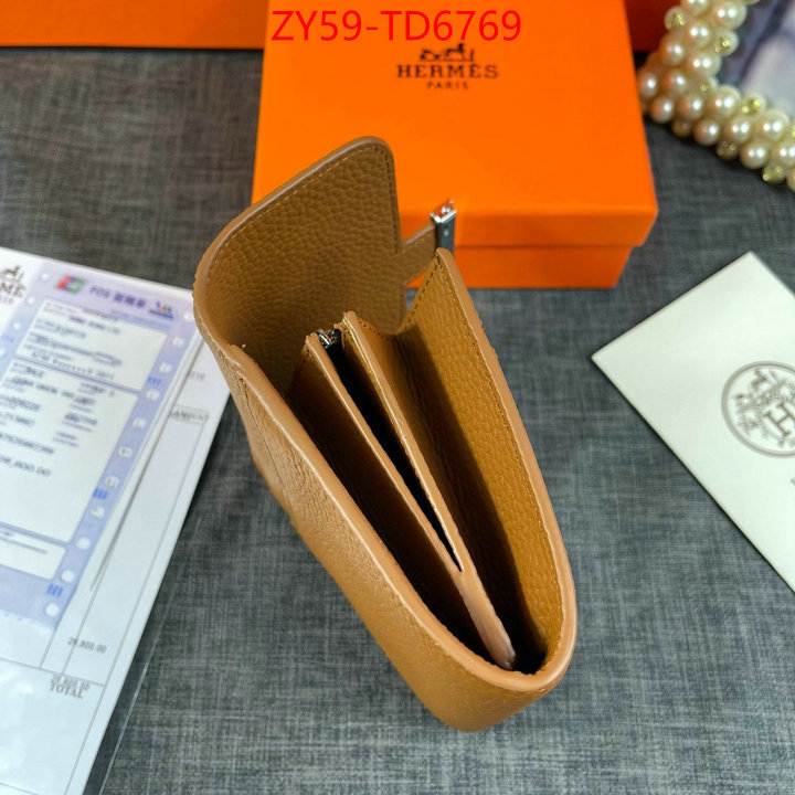 Hermes Bags(4A)-Wallet-,replica 1:1 ,ID: TD6769,$: 59USD