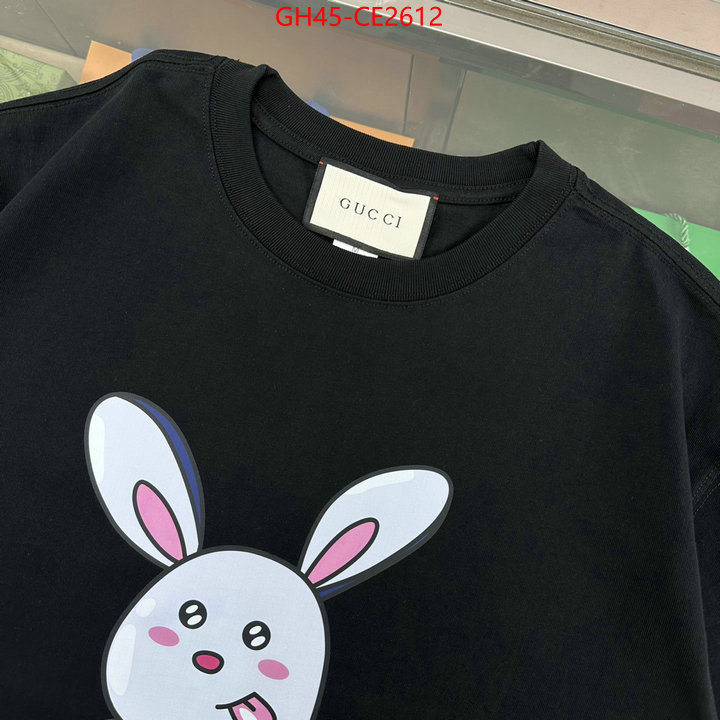 Clothing-Gucci,replica online , ID: CE2612,$: 45USD