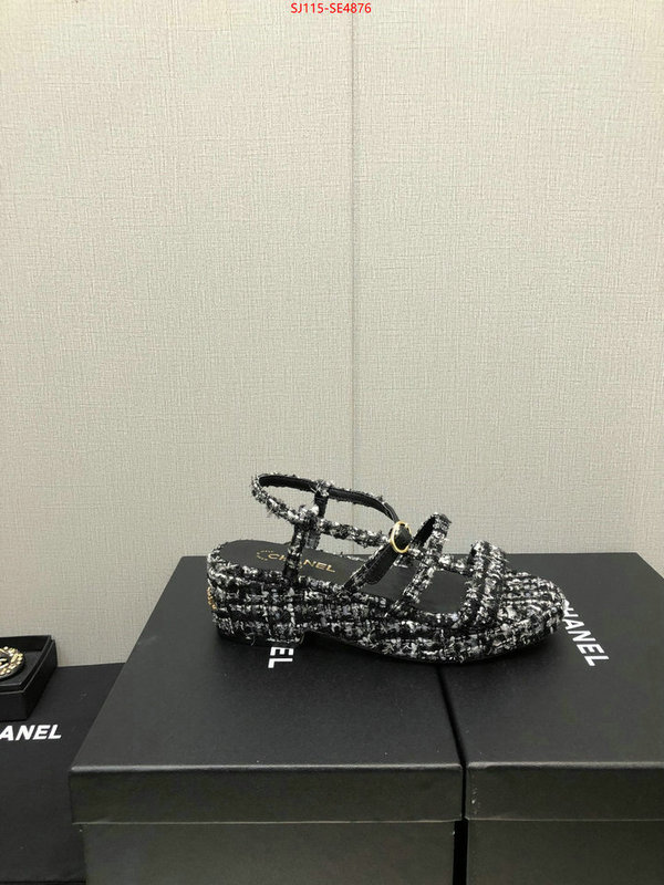 Women Shoes-Chanel,high quality , ID: SE4876,$: 115USD