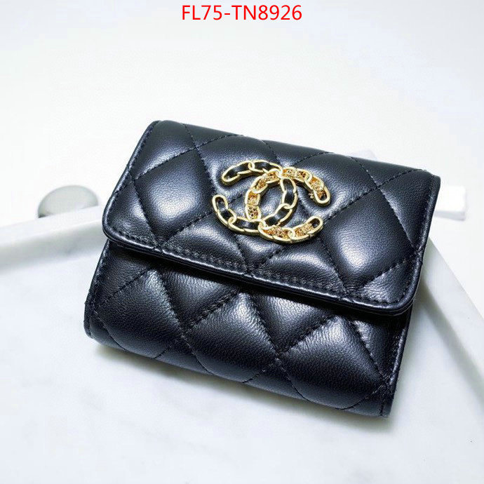 Chanel Bags(4A)-Wallet-,ID: TN8926,$: 75USD