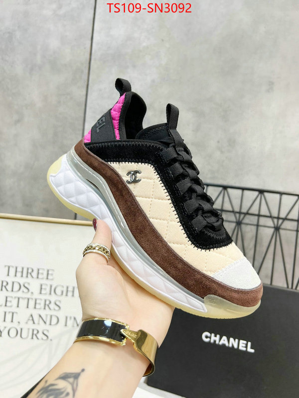 Women Shoes-Chanel,top fake designer , ID: SN3092,$: 109USD