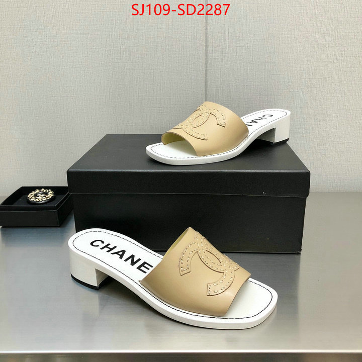 Women Shoes-Chanel,what is a 1:1 replica , ID: SD2287,$: 109USD