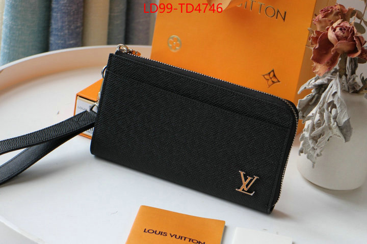 LV Bags(TOP)-Wallet,ID: TD4746,$: 99USD