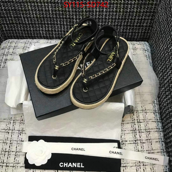 Women Shoes-Chanel,where quality designer replica , ID: SD742,$: 115USD