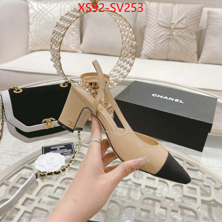 Women Shoes-Chanel,the quality replica , ID: SV253,$: 92USD