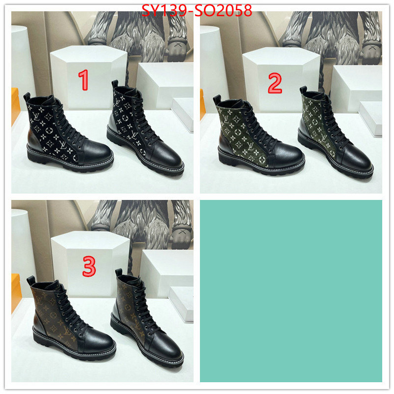 Women Shoes-LV,buy top high quality replica , ID: SO2058,$: 139USD