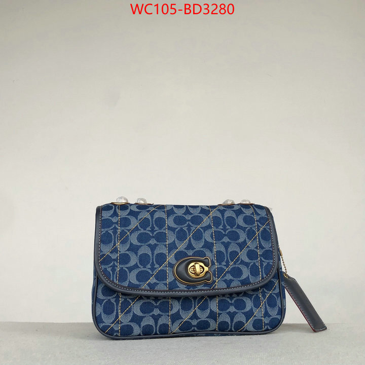 Coach Bags(4A)-Diagonal,found replica ,ID: BD3280,$: 105USD