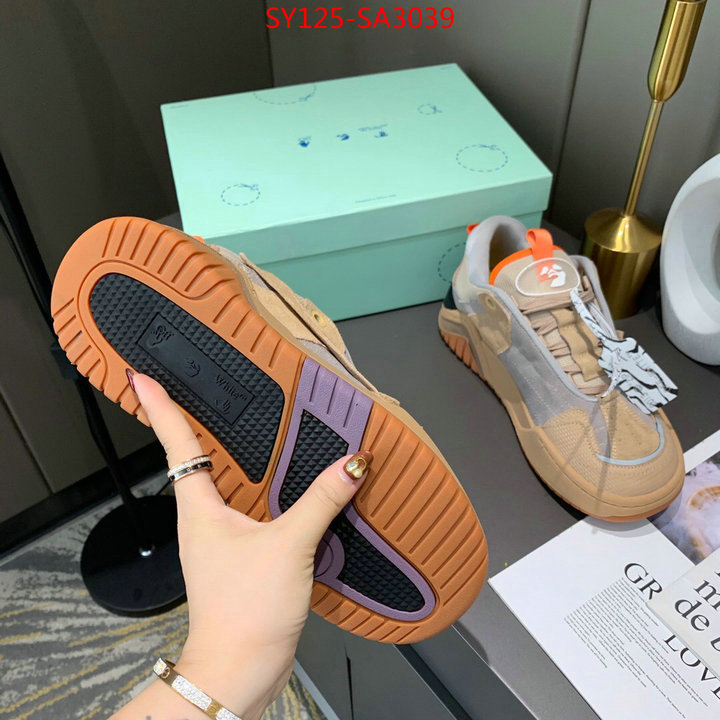 Women Shoes-Offwhite,best website for replica , ID:SA3039,$: 125USD