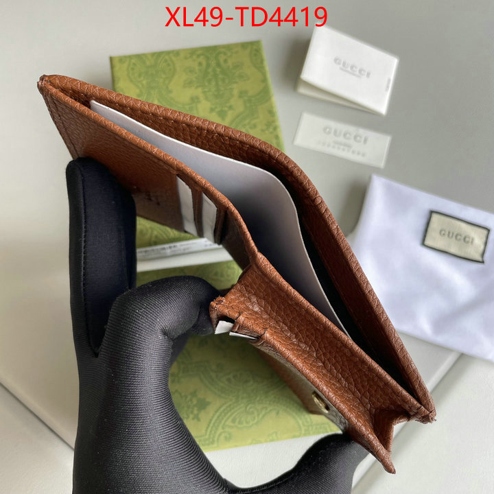 Gucci Bags(4A)-Wallet-,china sale ,ID: TD4419,$: 49USD