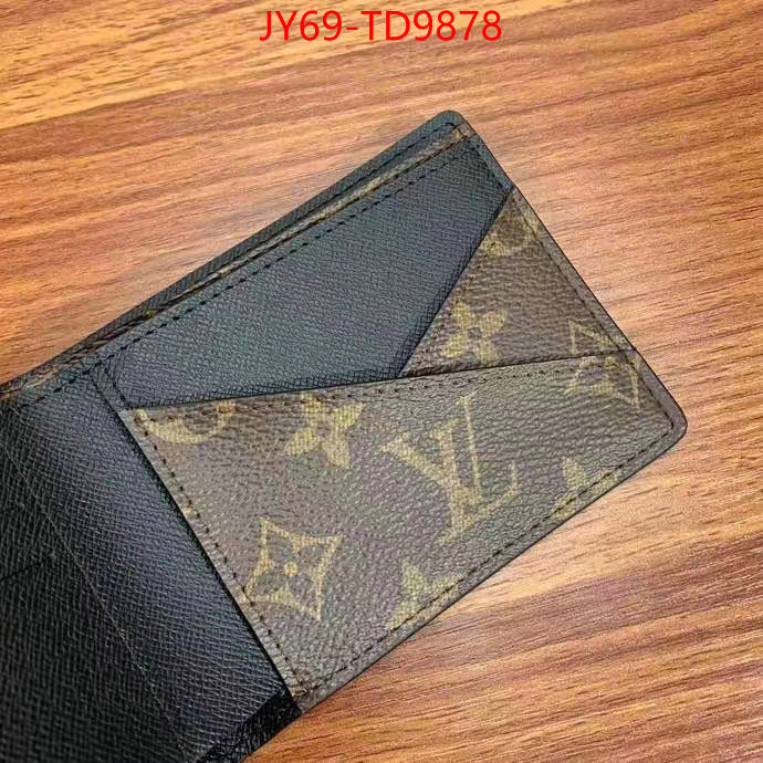 LV Bags(TOP)-Wallet,ID: TD9878,$: 69USD