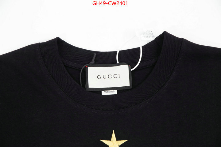 Clothing-Gucci,can i buy replica , ID: CW2401,$: 49USD