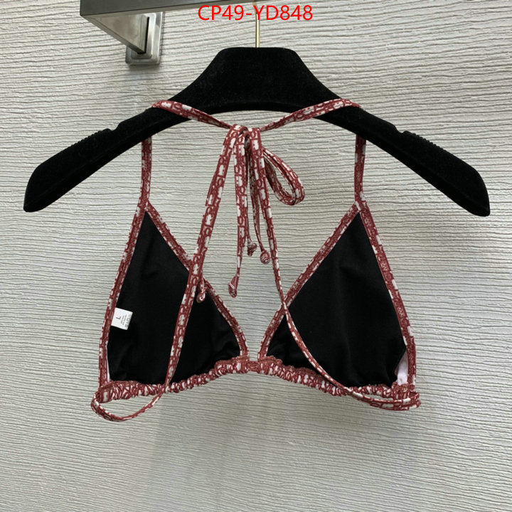 Swimsuit-Dior,top perfect fake , ID: YD848,$: 49USD