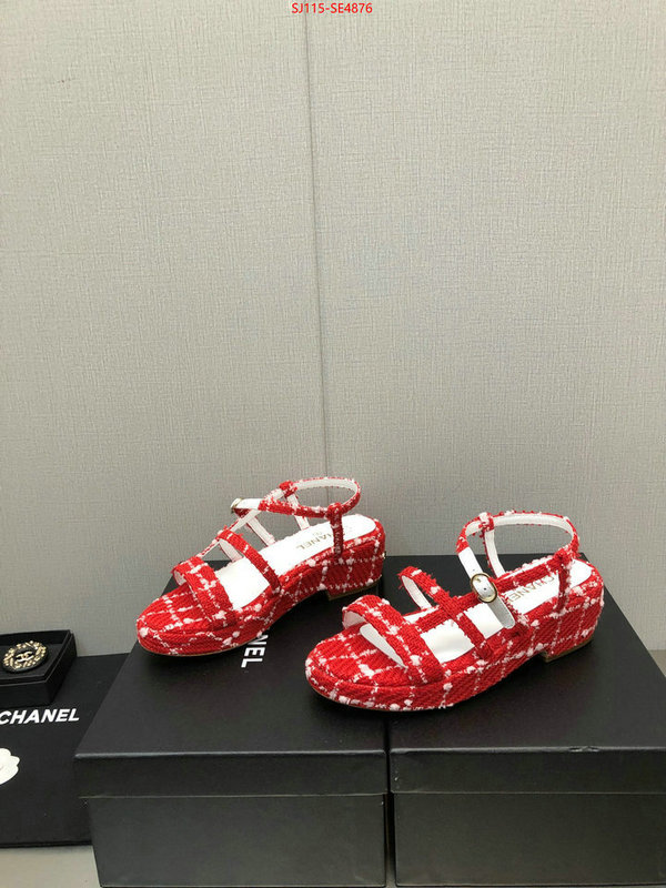 Women Shoes-Chanel,high quality , ID: SE4876,$: 115USD