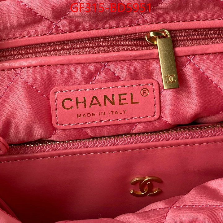 Chanel Bags(TOP)-Handbag-,ID: BD5951,$: 315USD