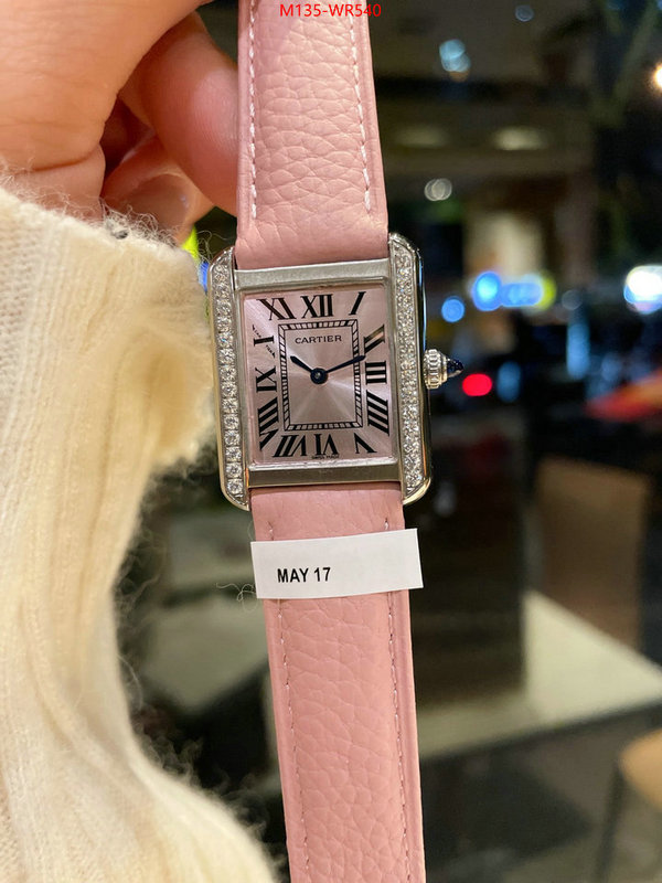 Watch(4A)-Cartier,knockoff highest quality ,ID: WR540,$: 135USD