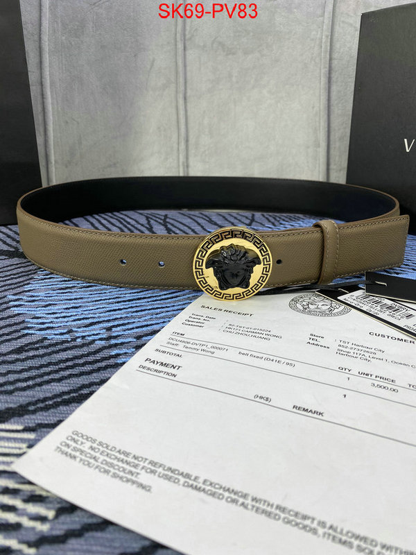 Belts-Versace,top quality fake , ID: PV83,$: 69USD