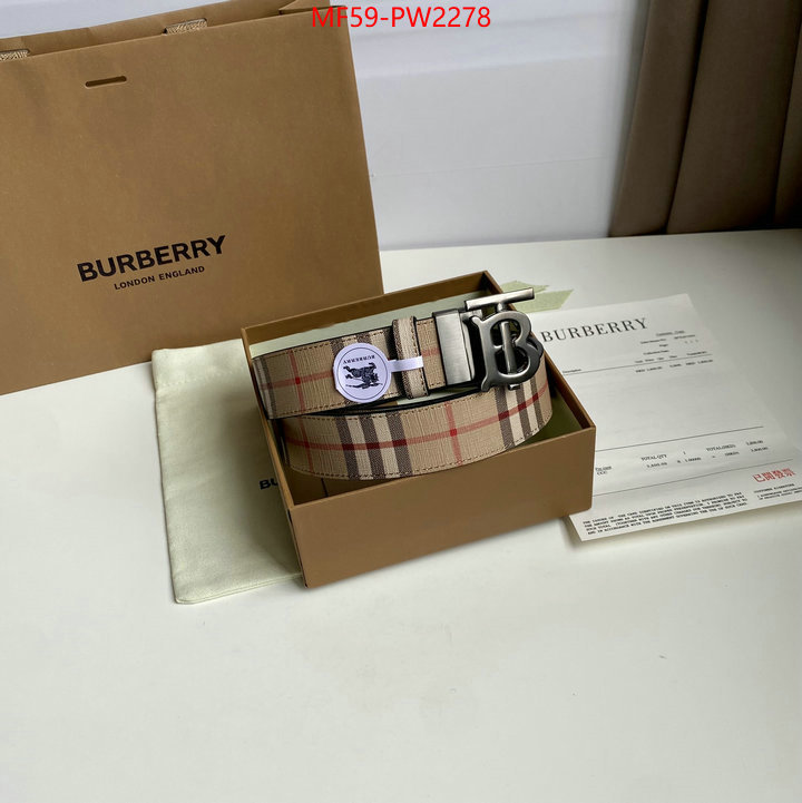 Belts-Burberry,what's the best place to buy replica , ID: PW2278,$: 59USD