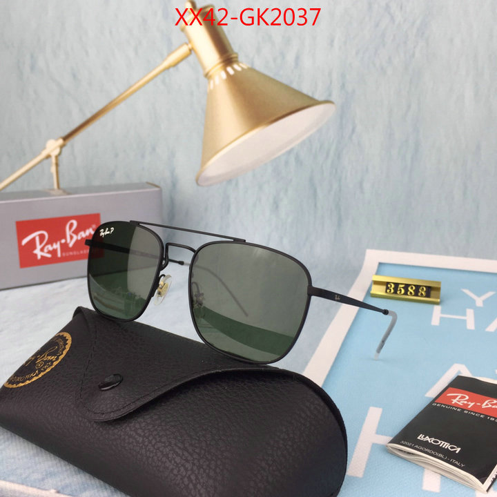 Glasses-RayBan,designer 1:1 replica , ID: GK2037,$:42USD