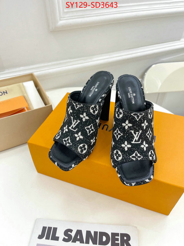 Women Shoes-LV,we provide top cheap aaaaa , ID: SD3643,$: 129USD