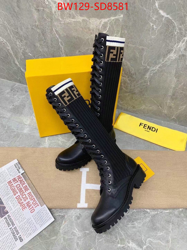 Women Shoes-Fendi,replica best , ID: SD8581,$: 129USD