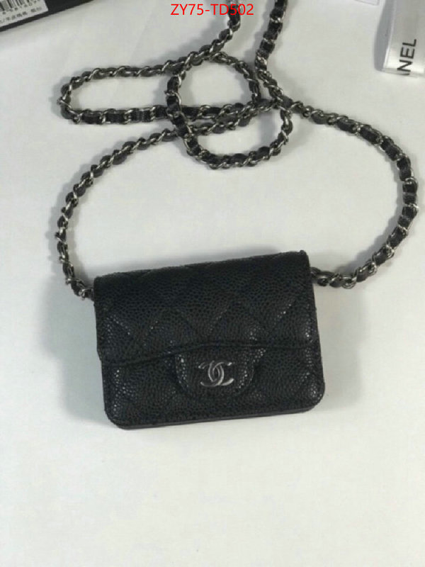 Chanel Bags(4A)-Wallet-,ID: TD502,$: 75USD