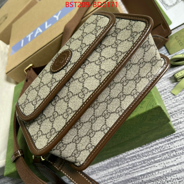 Gucci Bags(TOP)-Diagonal-,most desired ,ID: BD2171,$: 209USD