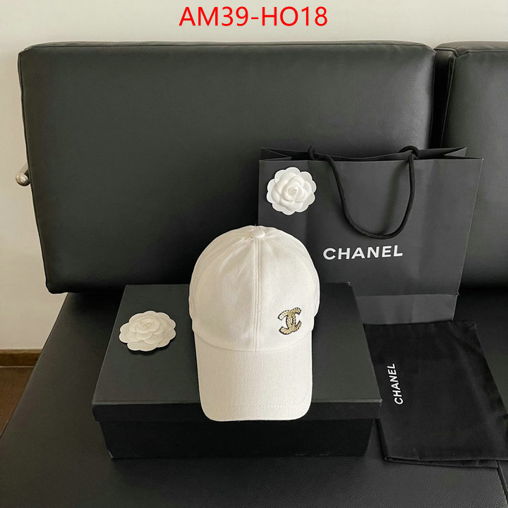 Cap (Hat)-Chanel,the quality replica , ID: HO18,$: 39USD