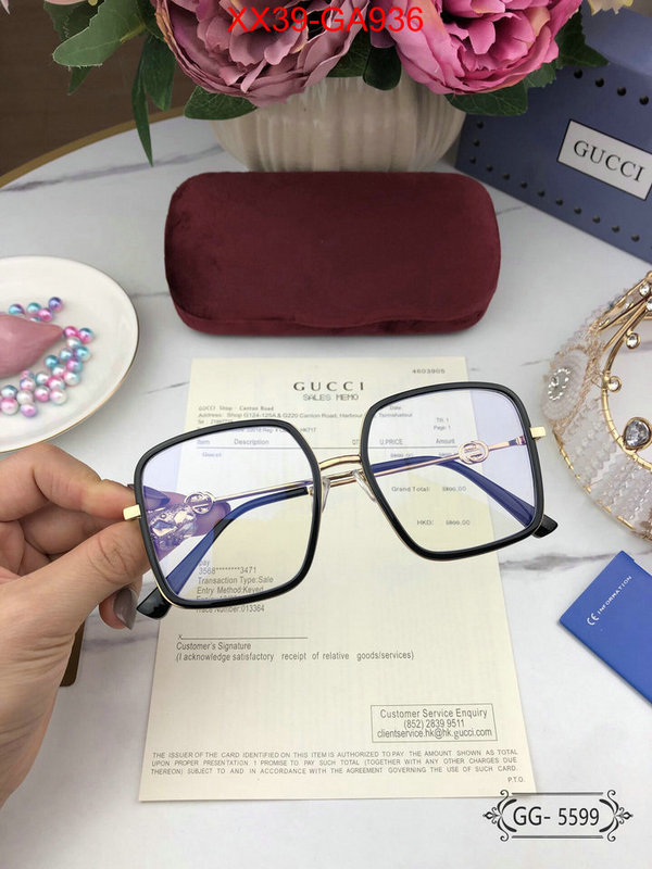 Glasses-Gucci,what is aaaaa quality , ID: GA936,$: 39USD