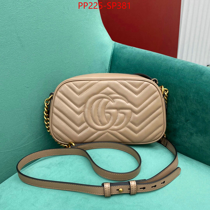 Gucci Bags(TOP)-Marmont,ID: BP381,$: 225USD