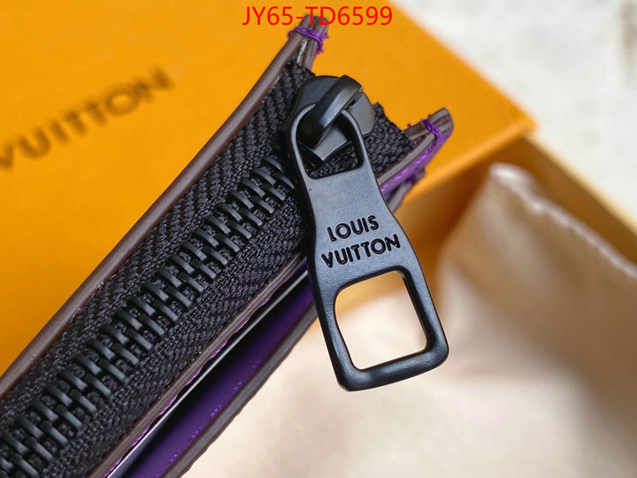 LV Bags(TOP)-Wallet,ID: TD6599,$: 65USD