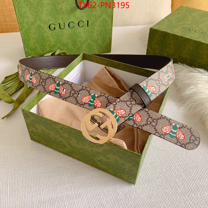 Belts-Gucci,fake , ID: PN3195,$: 62USD