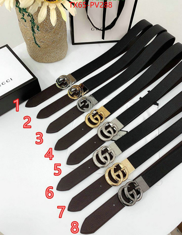 Belts-Gucci,outlet 1:1 replica , ID: PV288,$:65USD