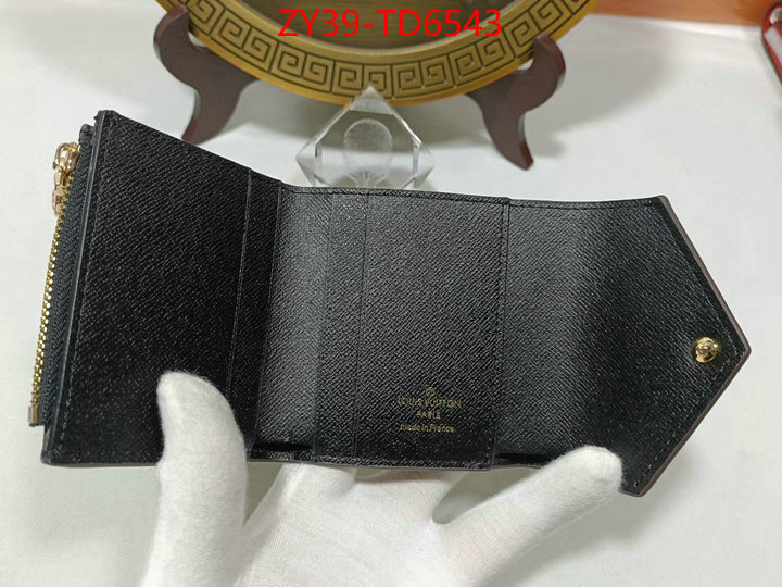 LV Bags(4A)-Wallet,new ,ID: TD6543,$: 39USD