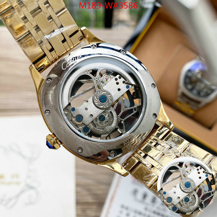 Watch(4A)-Cartier,aaaaa quality replica ,ID: WA3586,$: 189USD