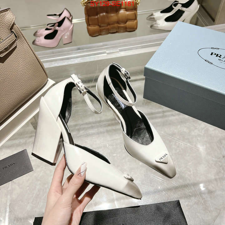 Women Shoes-Prada,customize best quality replica , ID: SE1181,$: 129USD