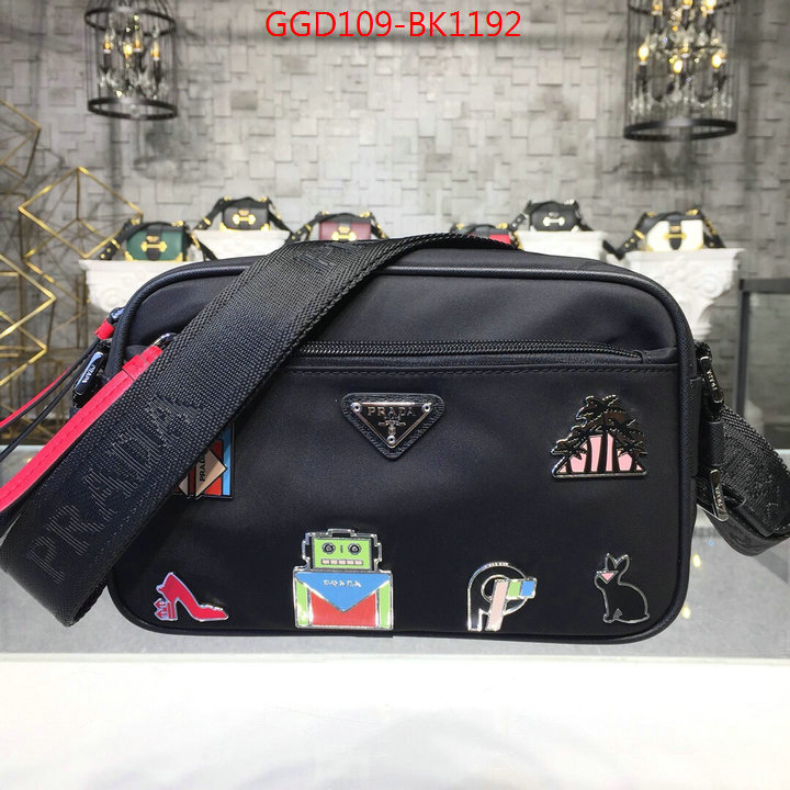 Prada Bags(TOP)-Diagonal-,ID: BK1192,$:109USD