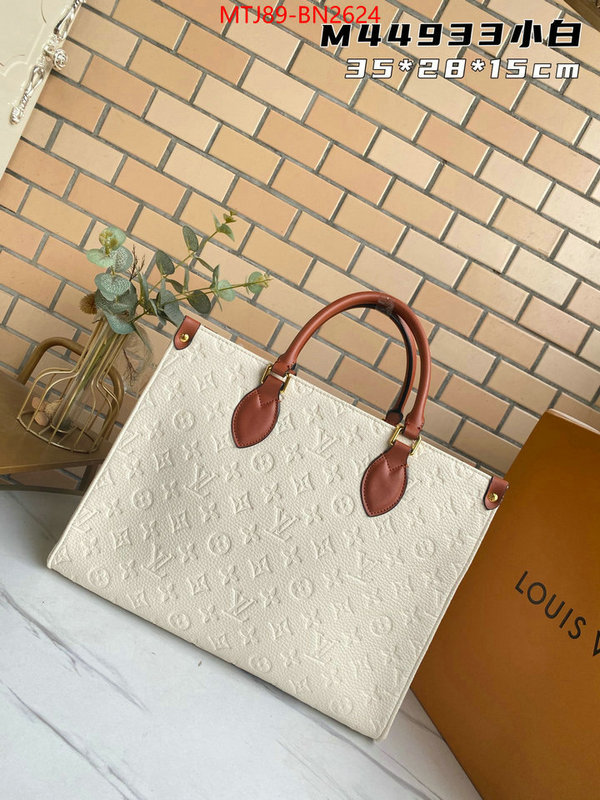 LV Bags(4A)-Handbag Collection-,ID: BN2624,$: 89USD