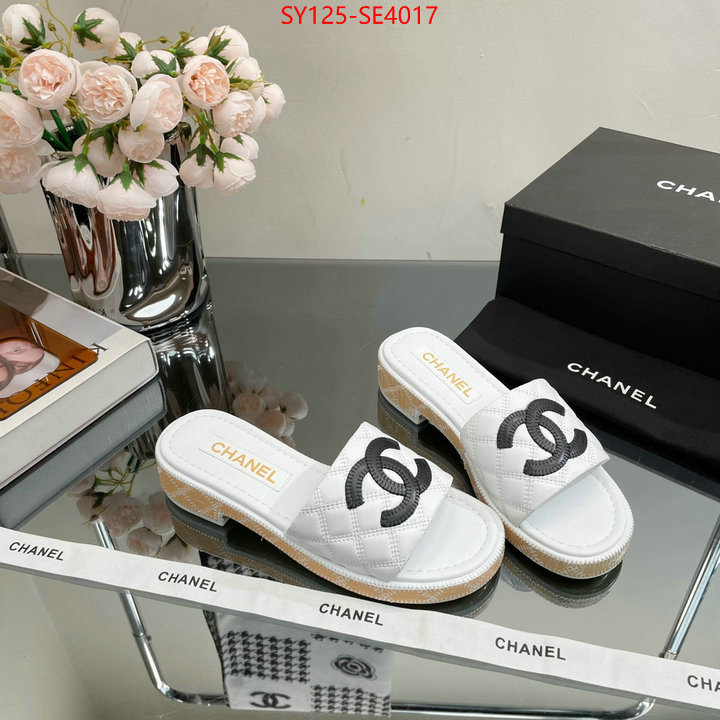 Women Shoes-Chanel,best designer replica , ID: SE4017,$: 125USD