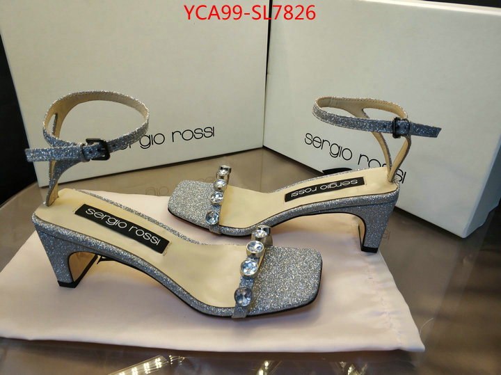 Women Shoes-Sergio Rossi,2023 aaaaa replica customize ,wholesale replica , ID: SL7826,$: 99USD