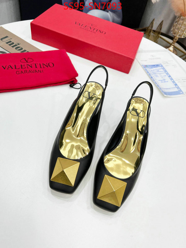 Women Shoes-Valentino,replica , ID: SN7093,$: 95USD